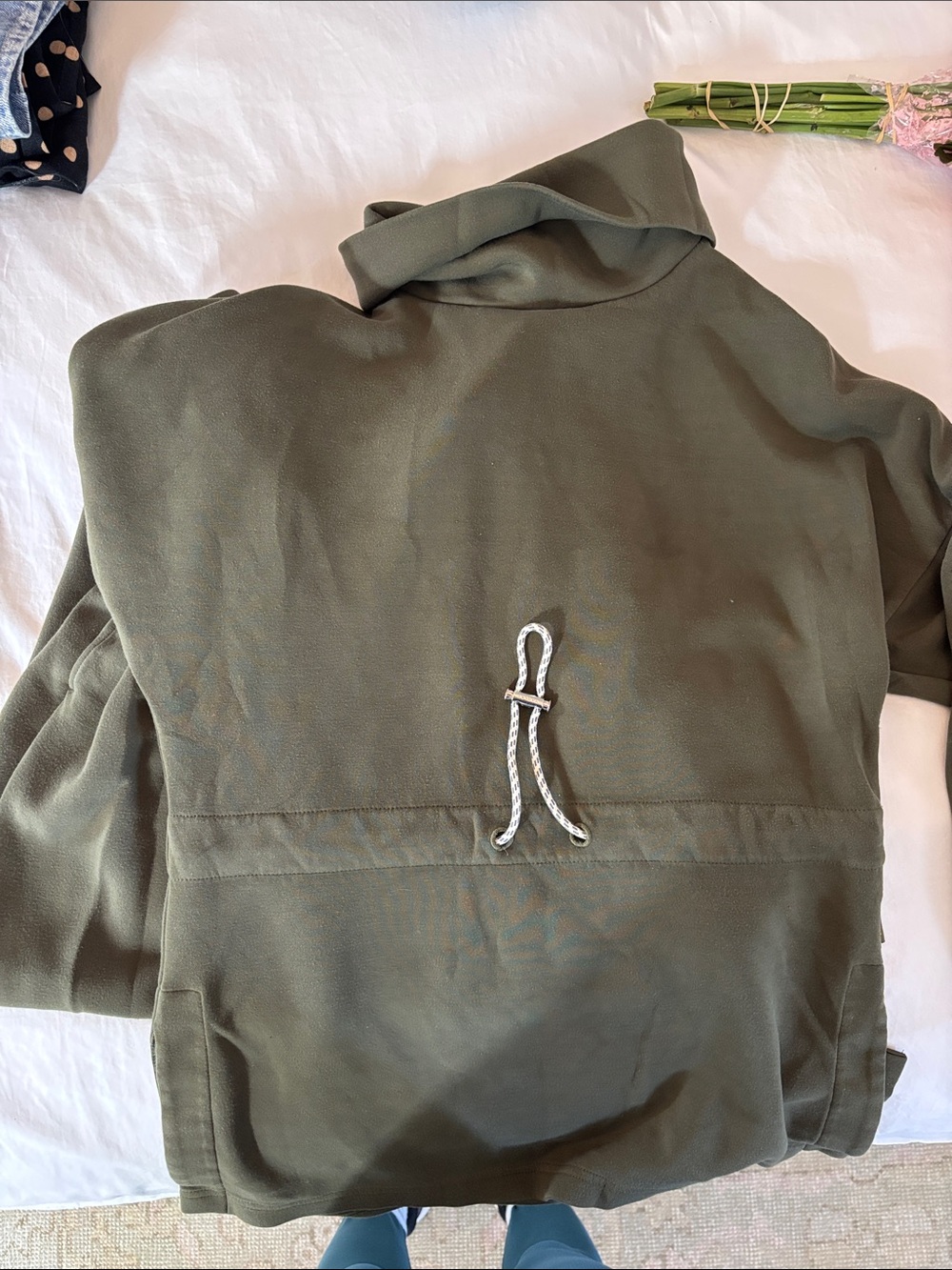 Women Varley set - XS olive green